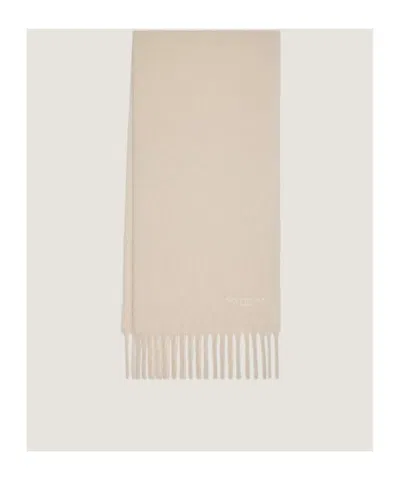 Givenchy Paris Large Scarf In Alpaca Wool In Neutral