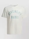 Givenchy Short Sleeve Crethestanesedew Neck T-shirt In White