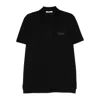 Givenchy Paris Logo Embroidered Short-sleeved Polo Shirt In Black