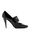 Givenchy Paris Logo Printed 1952 Square-toe Pumps In Black