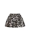 Givenchy Paris Mini Skirt In Multicolor
