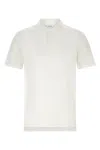 Givenchy White Logo Embroidery Polo Shirt In White