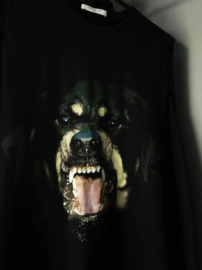 Pre-owned Givenchy Paris Rottweiler Dog Black Sleeveless Tank Top