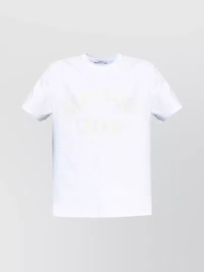 Givenchy Paris T-shirt Crew Neck In White