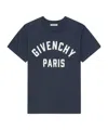 Givenchy Logo T-shirt In Blue