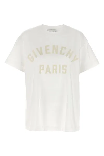 Givenchy ' Paris' T-shirt In White