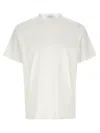 Givenchy Men White Crew Neck T-shirt With Logo On Front And Back In Cotton Man In White