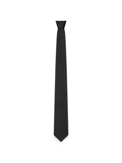 Givenchy Paris Tie In Silk Jacquard In Black