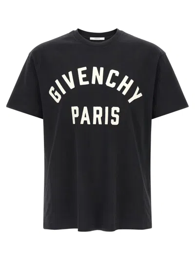 Givenchy Paris T-shirt In Black