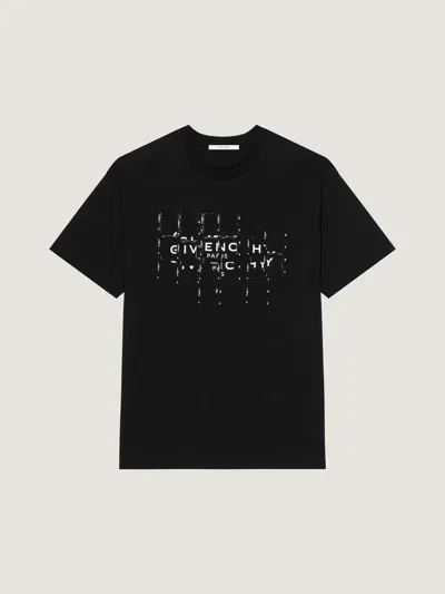 Givenchy Paris T-shirt In Black
