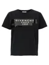 Givenchy Paris T-shirt In Black