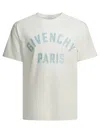 Givenchy Short Sleeve Crethestanesedew Neck T-shirt In White