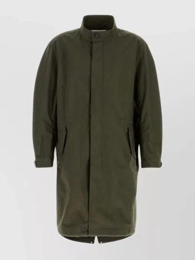 GIVENCHY PARKA HIGH COLLAR COTTON BLEND