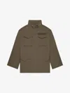 GIVENCHY PARKA IN COTTON CANVAS