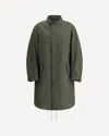 Givenchy Stamp Cotton-blend Raincoat In Brown