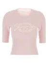 Givenchy Ribbed Crewneck Knitwear Half-length Sleeves