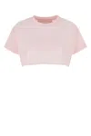 Givenchy Pastel Pink Cotton Crop Top In Pink