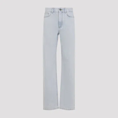 Givenchy Cotton Straight-leg Jeans In Blue