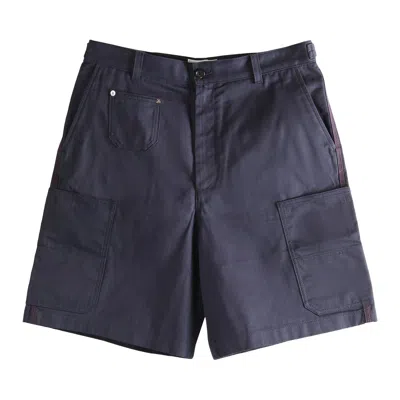 Pre-owned Givenchy Patch Pockets Denim Shorts 'navy' | Blue | Men's Size 32