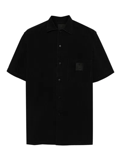Givenchy Patch Shirt In Black