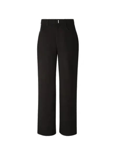 Givenchy Patch-pocket Straight-leg Jeans In Black