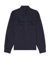 Givenchy Shirt In Monogram 72 Cotton In Navy