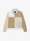 Givenchy Patchwork Jacket In Upcycled Denim