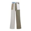 Givenchy Patchwork Straight-leg Jeans In Multicolor