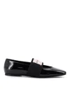 Givenchy Sliced Square Ballerinas In Patent Leather In Multi