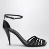 Givenchy Black Ankle-strap Heels In Black