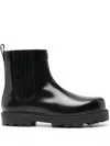 Givenchy Chelsea Show Black Ankle Boots In Black