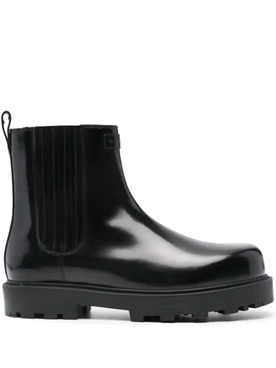 Givenchy Chelsea Show Black Ankle Boots