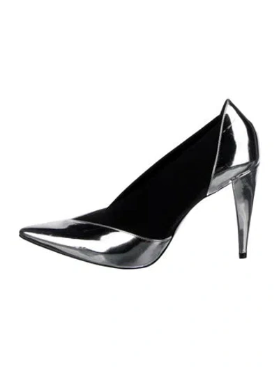 Pre-owned Givenchy Patent Leather D'orsay Pumps In Black