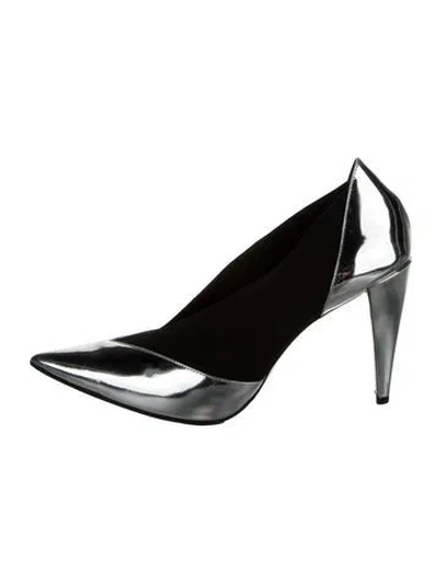 Pre-owned Givenchy Patent Leather D'orsay Pumps In Multi