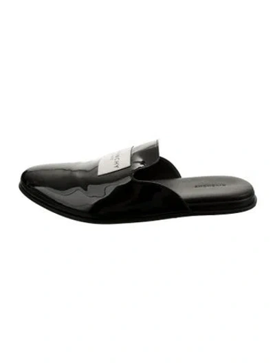 Pre-owned Givenchy Patent Leather Mules In Multi