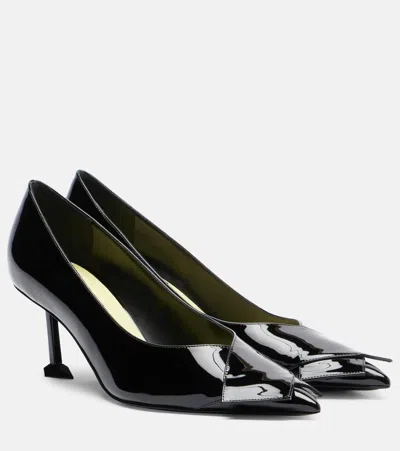 Givenchy Patent Leather Pumps In Black