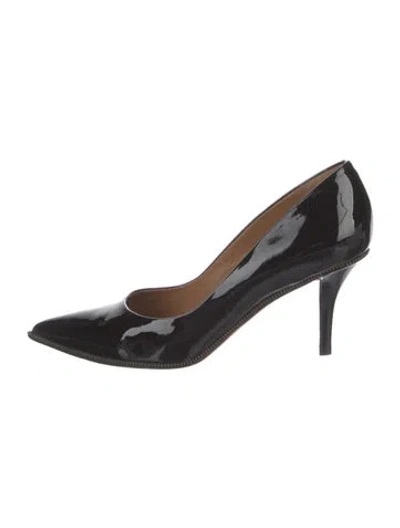 Pre-owned Givenchy Patent Leather Pumps In Black