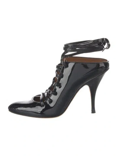 Pre-owned Givenchy Patent Leather Pumps In Black