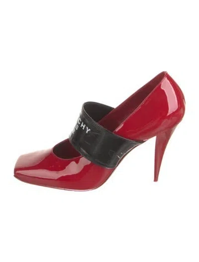 Pre-owned Givenchy Patent Leather Pumps In Red