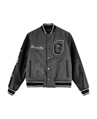 Givenchy Pattern Long-sleeved Jacket In Black