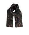 Givenchy Pattern Scarf In Black