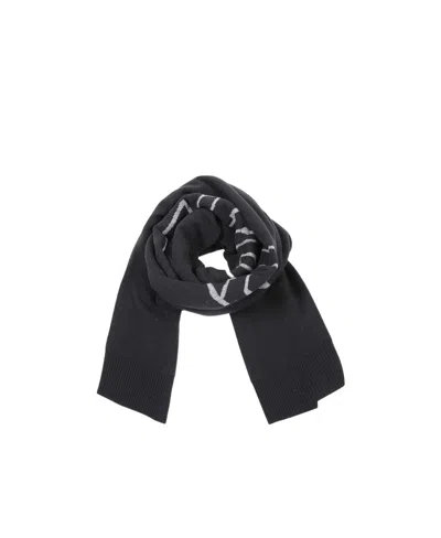 Givenchy Pattern Scarf In Black
