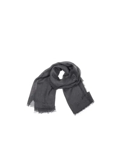 Givenchy Pattern Scarf In Black