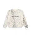 Givenchy Logo-embroidered Animal-print Jumper In White