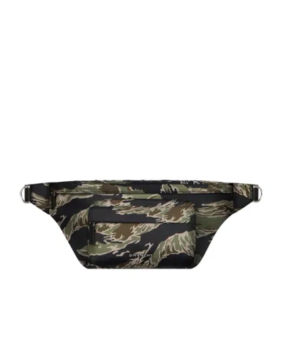 Givenchy Pattern Waist Pack In Black