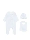 Givenchy Patterned Babygrow Set In White