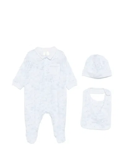 Givenchy Patterned Babygrow Set In White