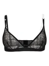 Givenchy Patterned Bra In Black