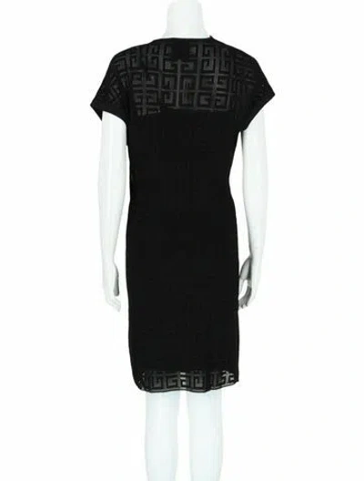 Pre-owned Givenchy Patterned Dress W/ Tags In Black