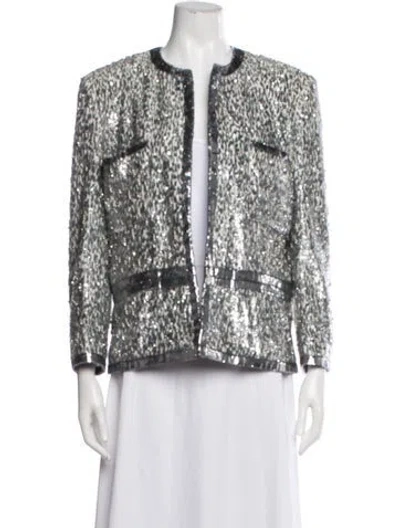 Pre-owned Givenchy Patterned Evening Jacket In Multicolor